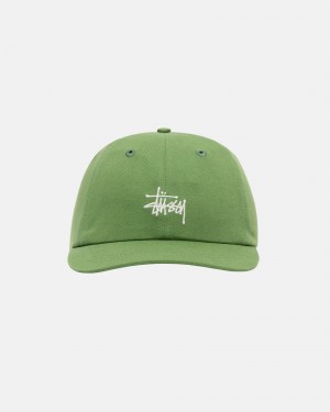 Cappelli Stussy Low Pro Basic Stock Strapback Verdi | 23105-JZAM