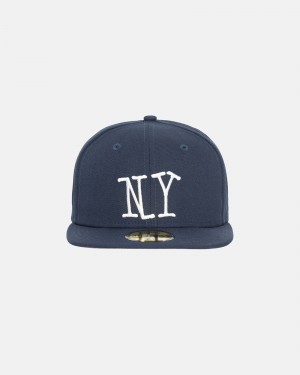 Cappelli Stussy New Era 59fifty Ny Blu Marino | 19287-EYRA