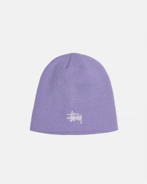 Cappelli Stussy Skullcap Basic Viola | 78451-BUCQ