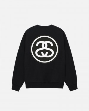 Felpe Stussy Ss-Link Crew Nere | 07243-FGJK