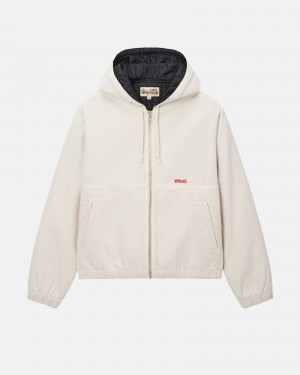 Giacche Stussy Lavoro Insulated Tela Beige | 26539-AMBW