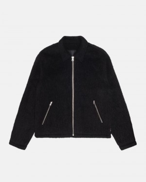 Giacche Stussy Mohair Club Nere | 67254-GHIB