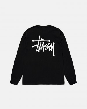 Magliette Stussy Basic Nere | 69834-SICK