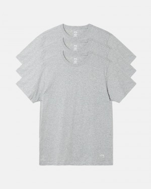 Magliette Stussy Stussy Undershirts Grigie | 76518-MEBS