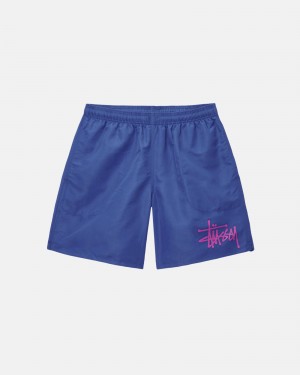 Pantaloncini Stussy Mesh Big Basic Blu Reale | 43712-MYDO