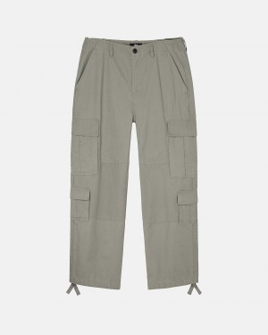 Pantaloni Stussy Surplus Cargo Ripstop Verde Oliva | 13260-MPCT