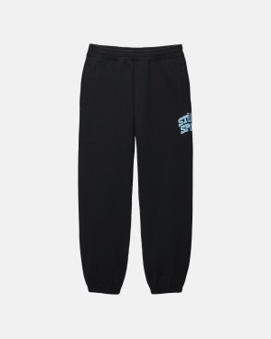 Pantaloni Tuta Stussy Sportive Nere | 73201-WBUM