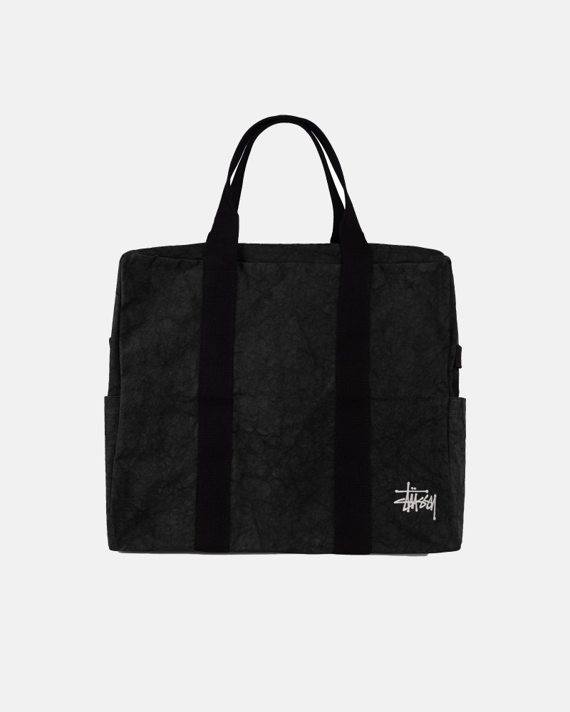 Borse Stussy Tela Flight Nere | 78526-IGBF