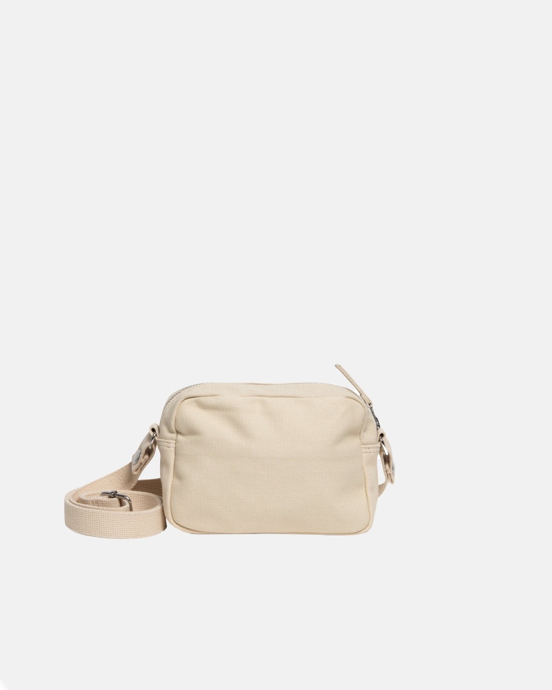 Borse Stussy Tela Side Pouch Beige | 23065-YPKE