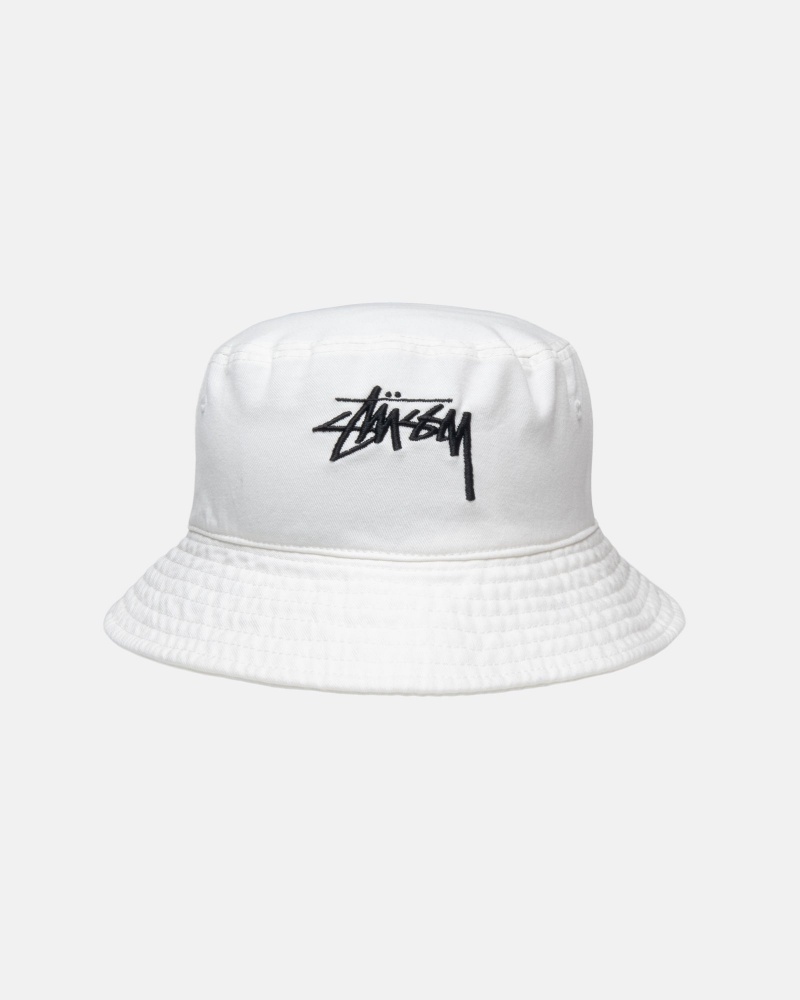 Cappelli Stussy Bucket Big Stock Beige | 85091-BEFD