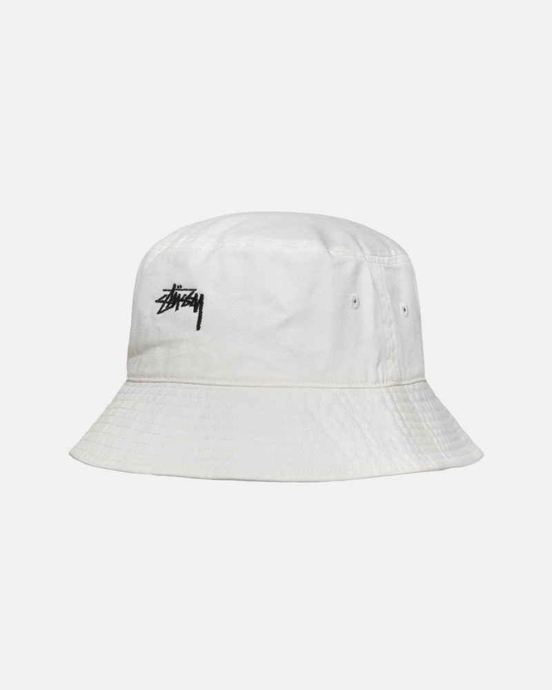 Cappelli Stussy Bucket Stock Beige | 31824-KGHP