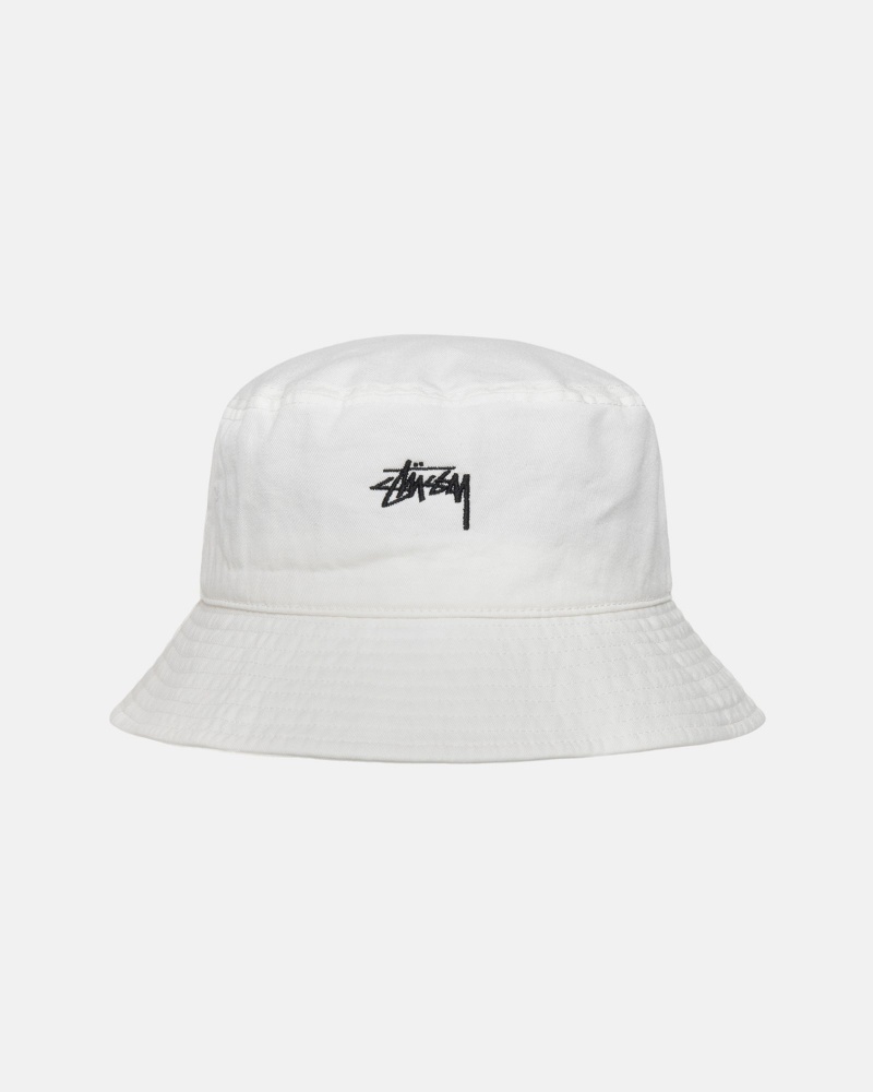 Cappelli Stussy Bucket Stock Beige | 31824-KGHP