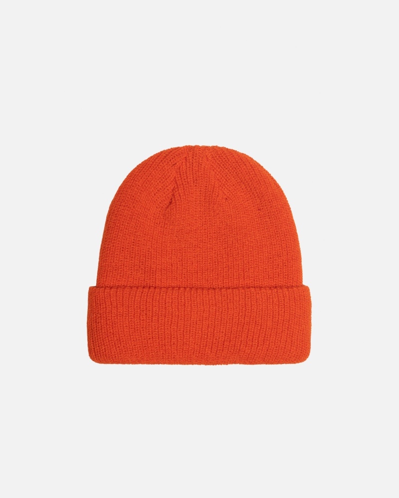 Cappelli Stussy Cuff Beanie Basic Arancioni | 48916-SVIE