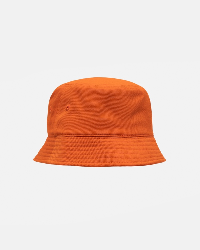 Cappelli Stussy Deep Bucket Ss Link Arancioni | 21534-WCDH