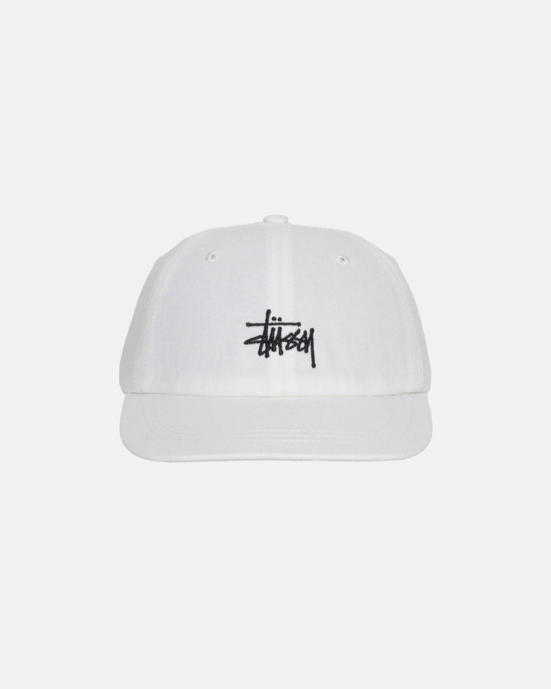 Cappelli Stussy Low Pro Basic Stock Strapback Beige | 64503-IVGB