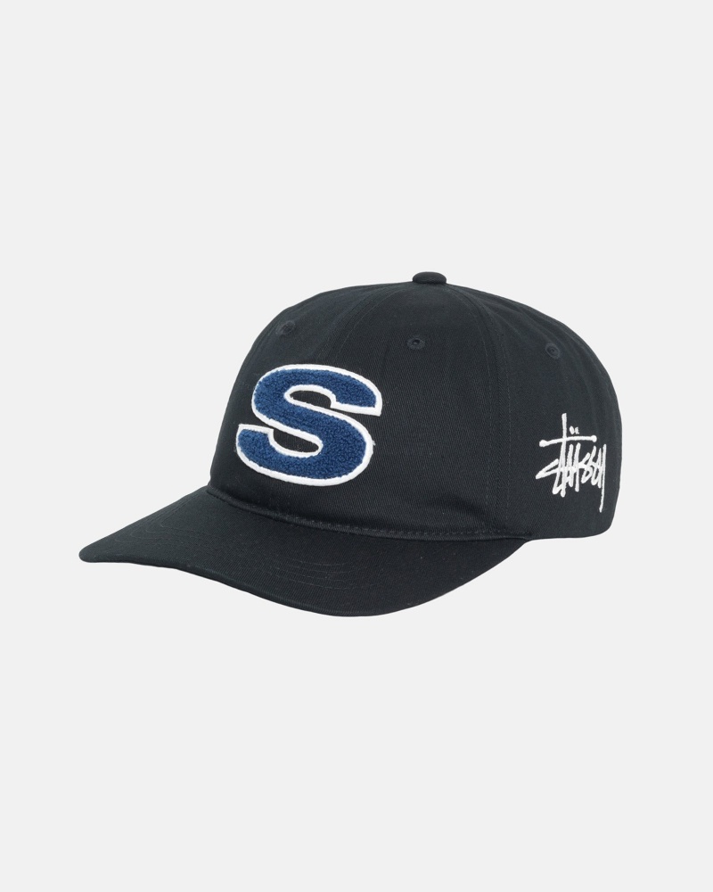 Cappelli Stussy Low Pro Chenille S Snapback Nere | 50478-IXSP