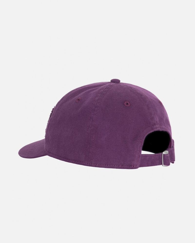 Cappelli Stussy Low Pro Copyright Applique Strapback Viola | 94385-IGCR