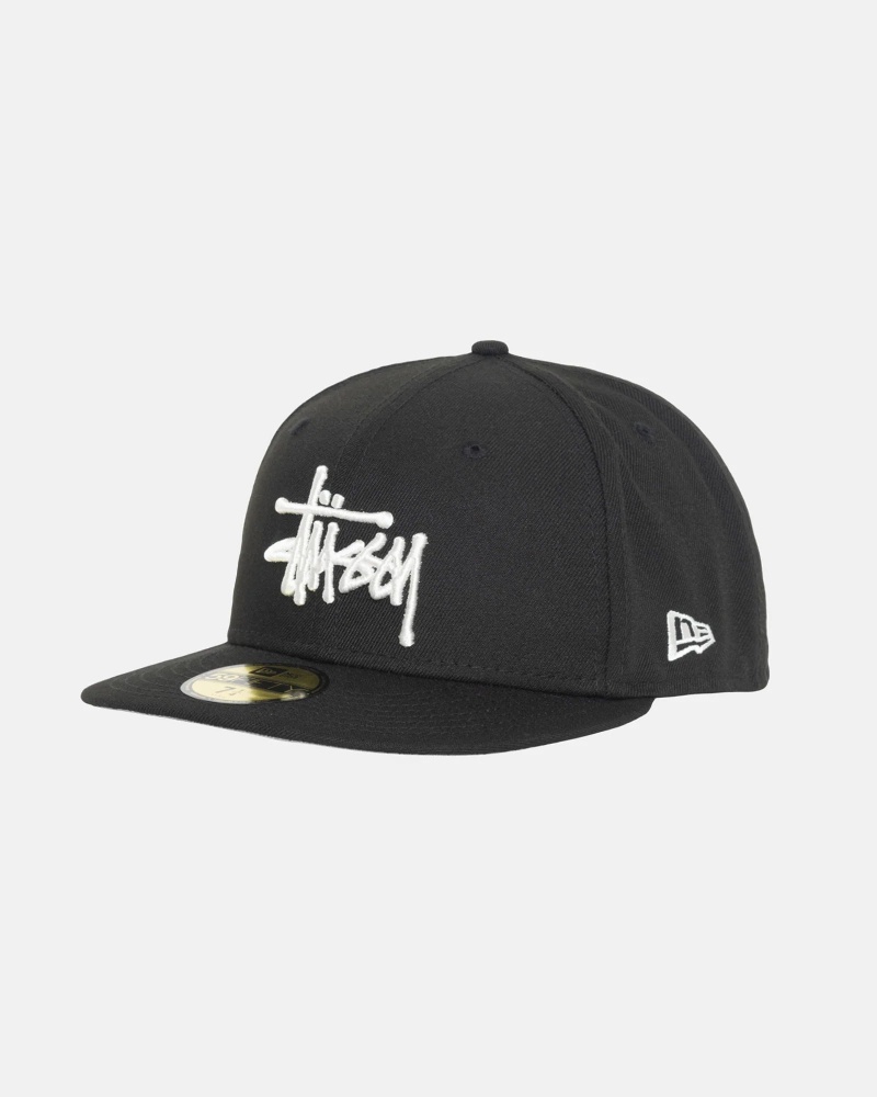 Cappelli Stussy New Era 59fifty Authentic Nere | 80317-GTOR