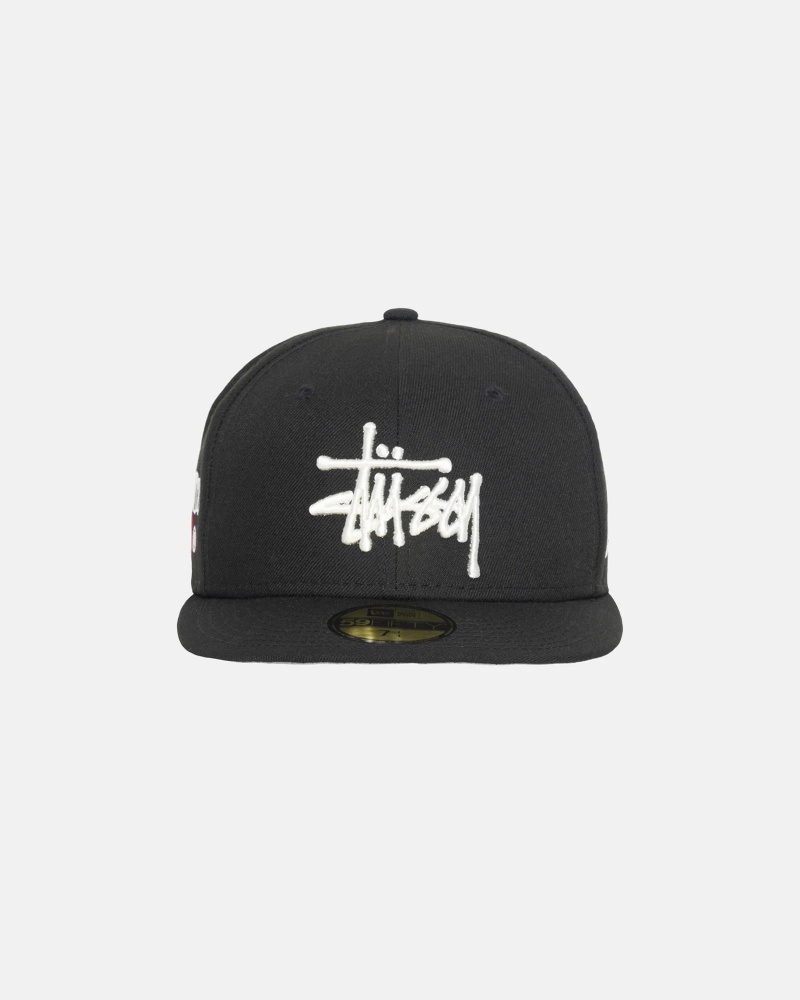 Cappelli Stussy New Era 59fifty Authentic Nere | 80317-GTOR