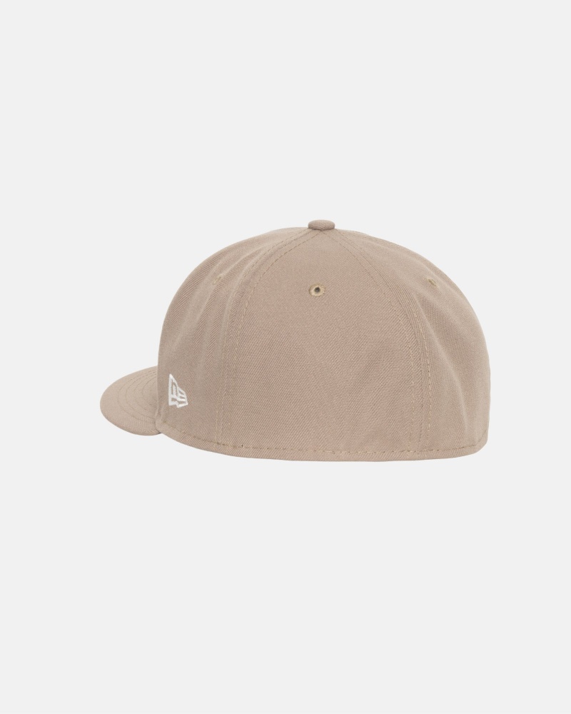 Cappelli Stussy New Era 59fifty Authentic Khaki | 70426-OMKS