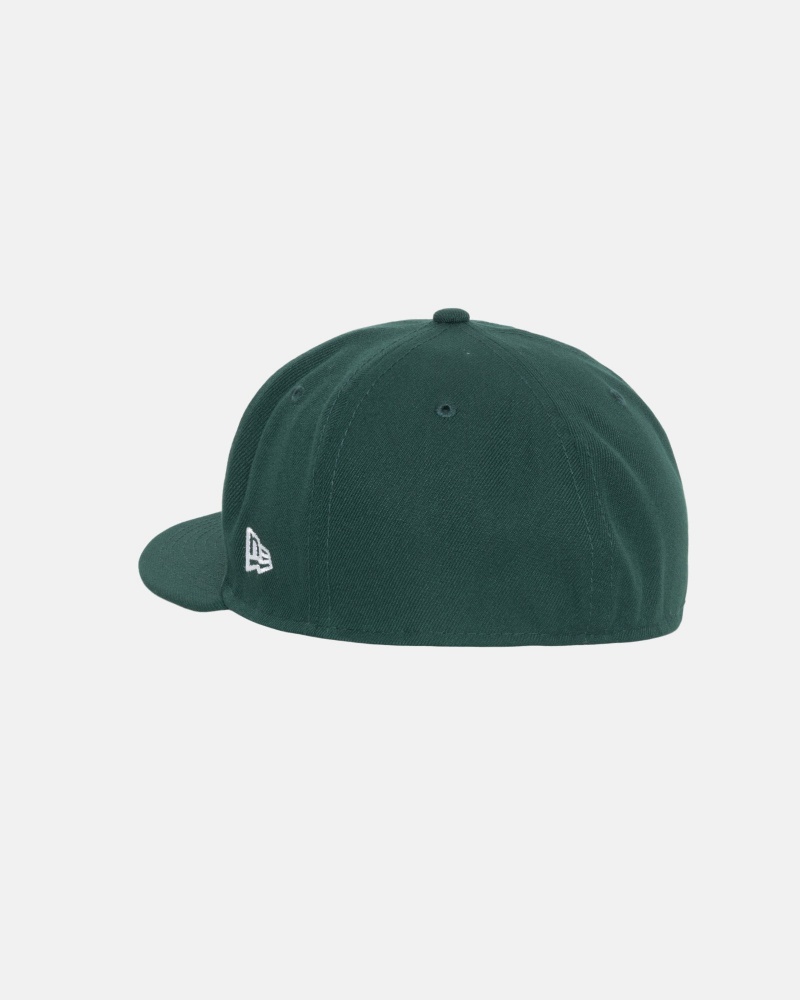 Cappelli Stussy New Era 59fifty Curly S Verdi | 83157-PEDR