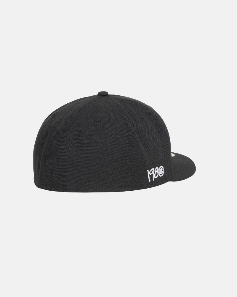 Cappelli Stussy New Era 59fifty Curly S Nere | 52603-GTIM