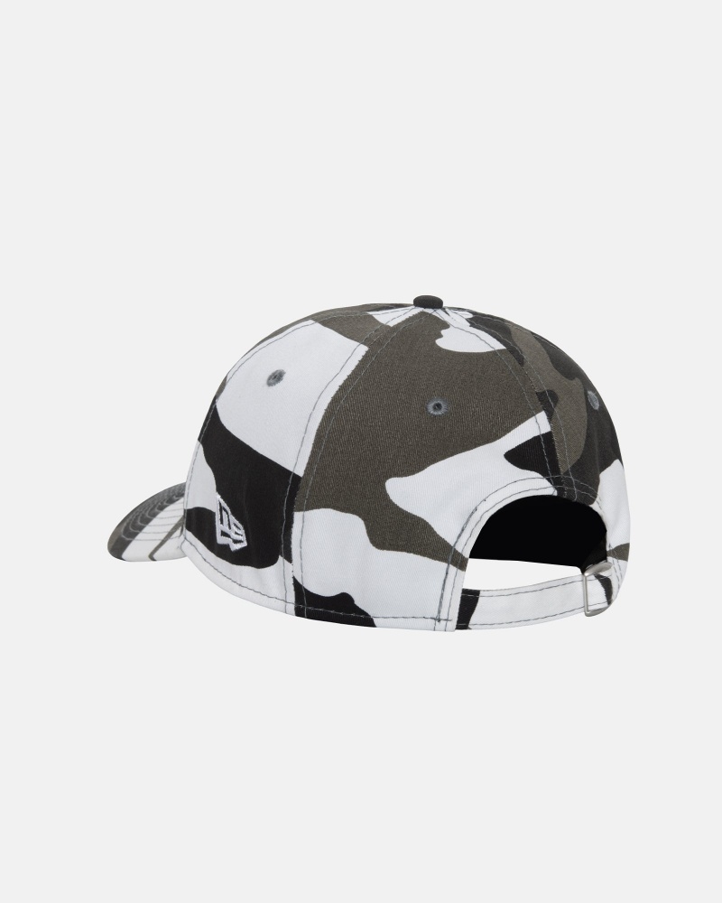 Cappelli Stussy New Era 9twenty Basic Strapback Bianche Camouflage | 56871-BYRV