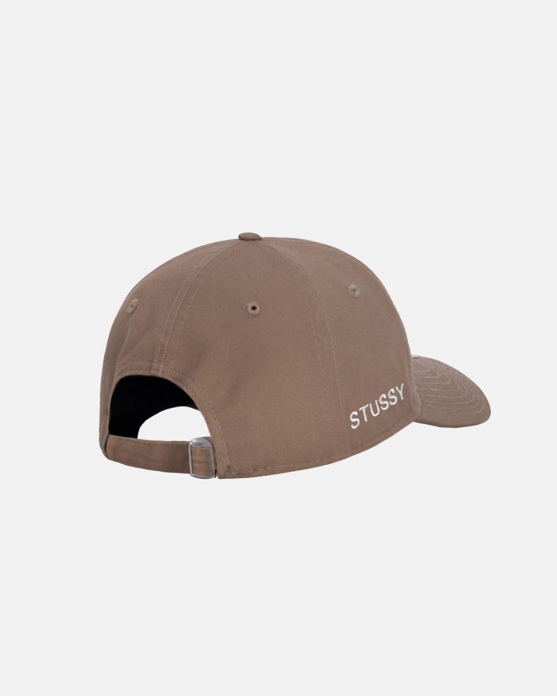 Cappelli Stussy New Era 9twenty Ss Link Strapback Khaki | 52741-BOLX