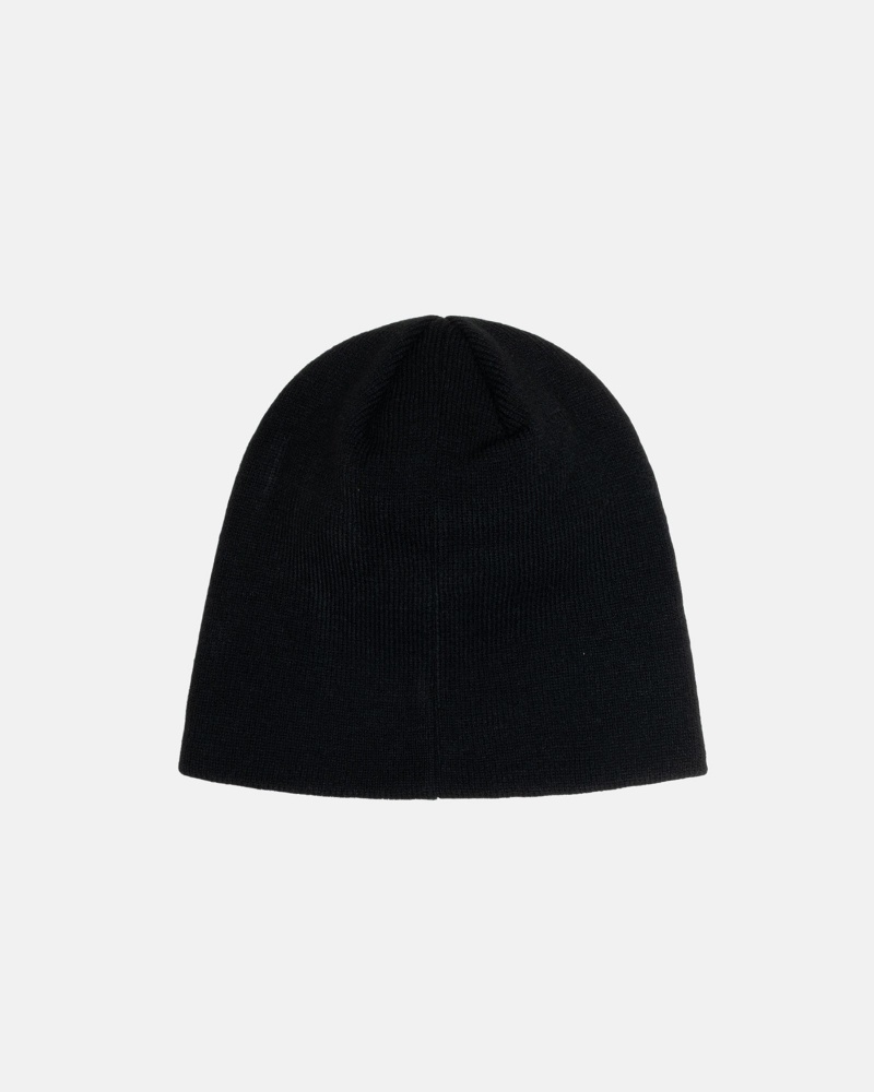 Cappelli Stussy Skullcap Basic Nere | 98704-ECGX