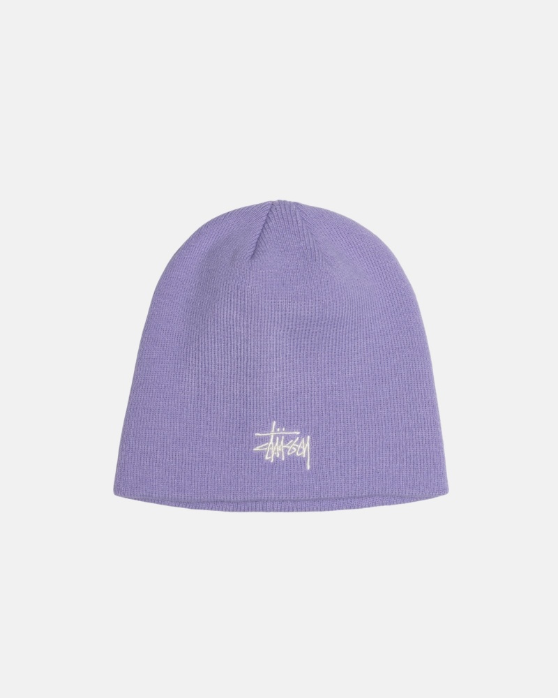 Cappelli Stussy Skullcap Basic Viola | 78451-BUCQ