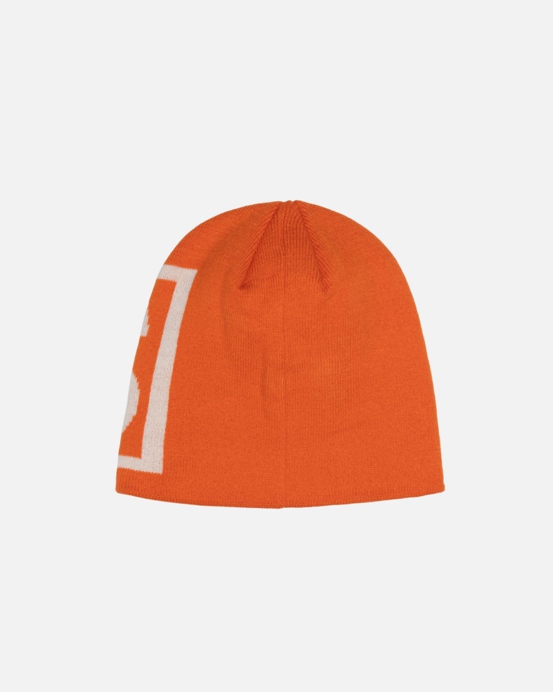 Cappelli Stussy Skullcap Ss Link Arancioni | 52014-NADK