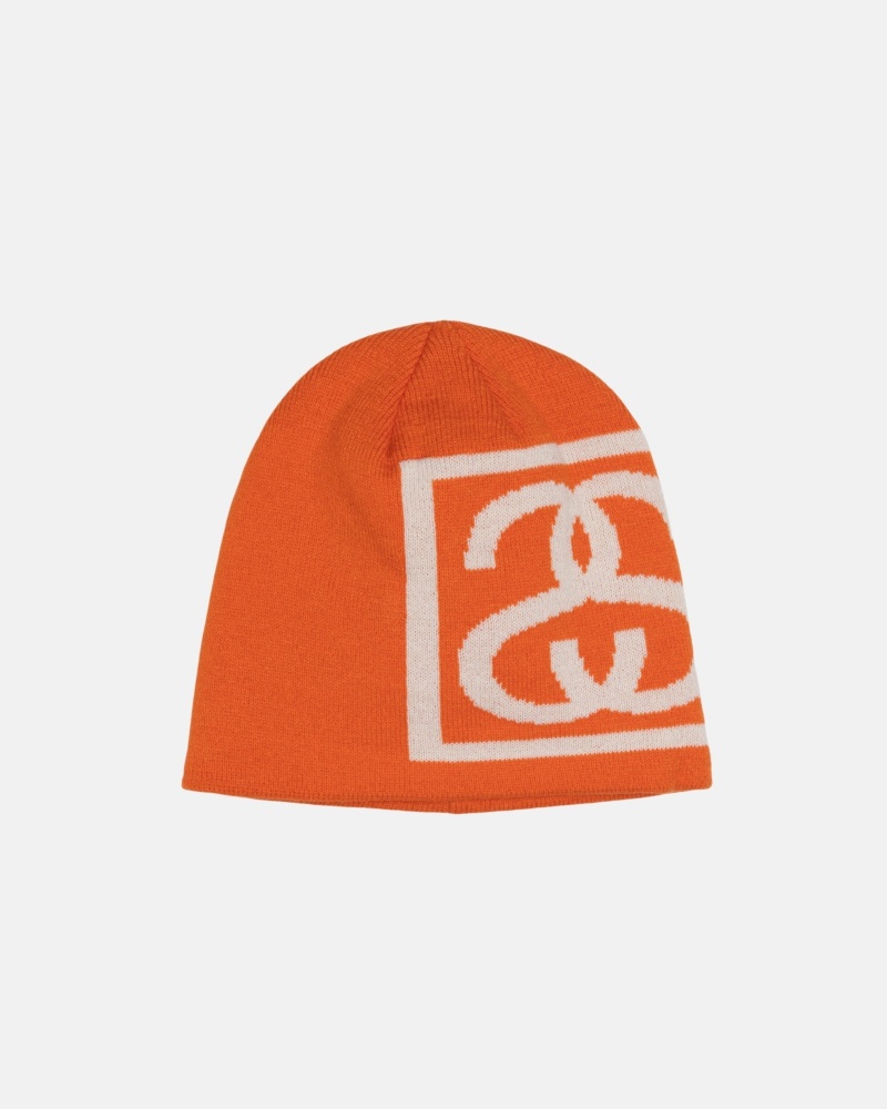 Cappelli Stussy Skullcap Ss Link Arancioni | 52014-NADK