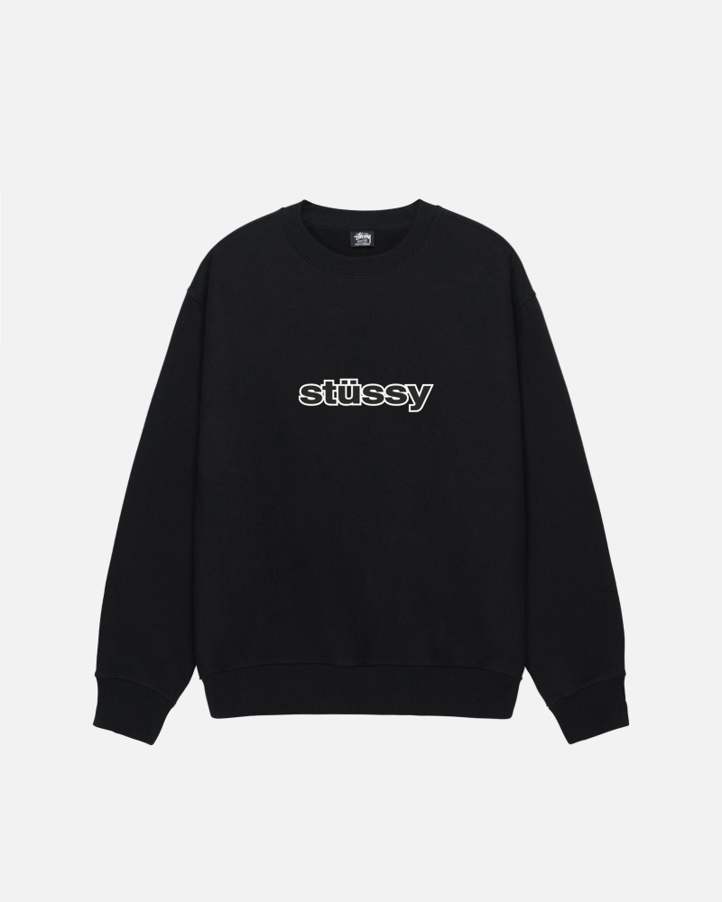 Felpe Stussy Ss-Link Crew Nere | 07243-FGJK