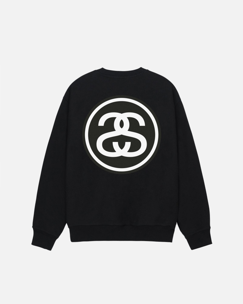 Felpe Stussy Ss-Link Crew Nere | 07243-FGJK