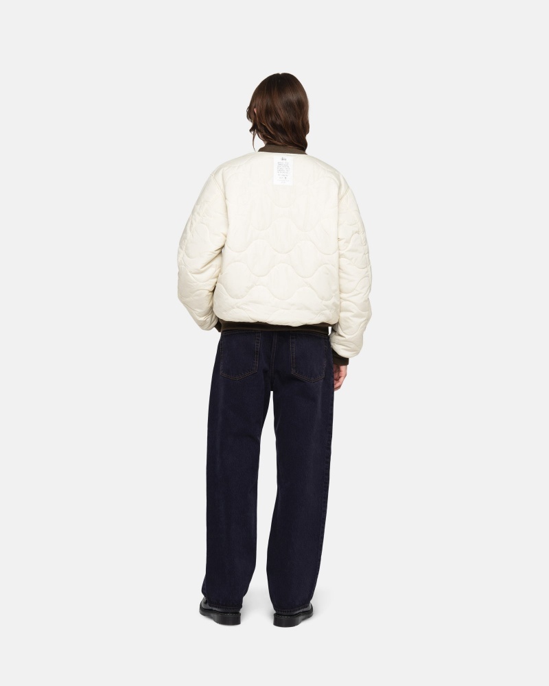 Giacche Stussy Built Reversible Bomber Marroni | 49735-EUNP