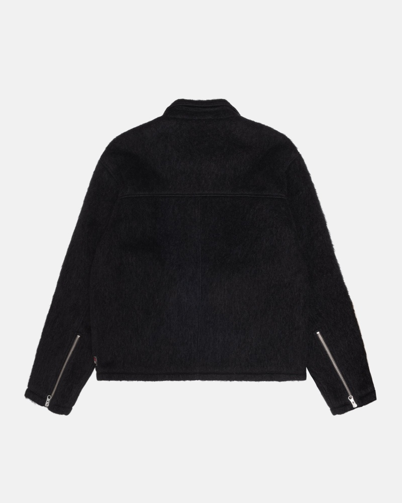 Giacche Stussy Mohair Club Nere | 67254-GHIB