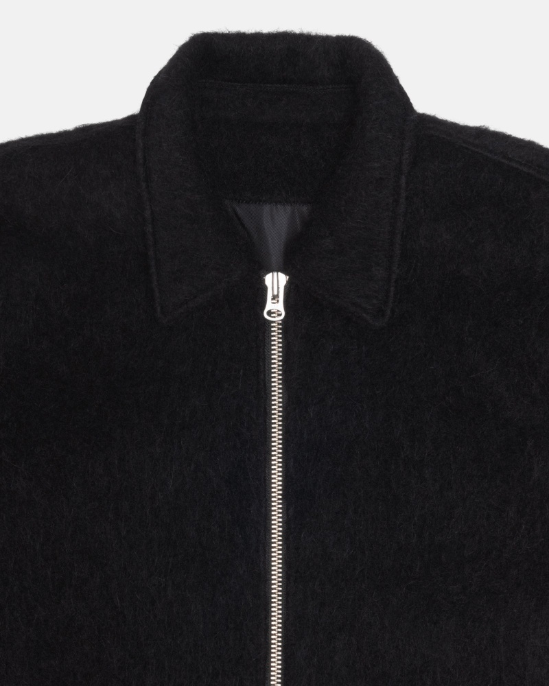 Giacche Stussy Mohair Club Nere | 67254-GHIB