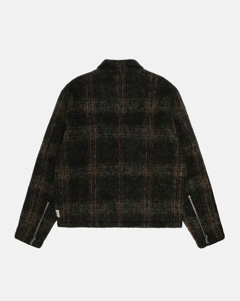 Giacche Stussy Mohair Club Verde Oliva | 97436-JSWL