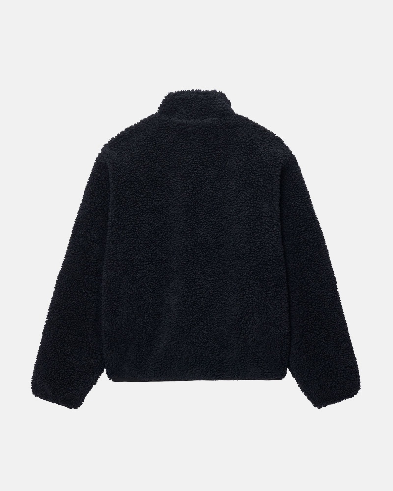 Giacche Stussy Sherpa Reversible Nere | 14690-BQGF