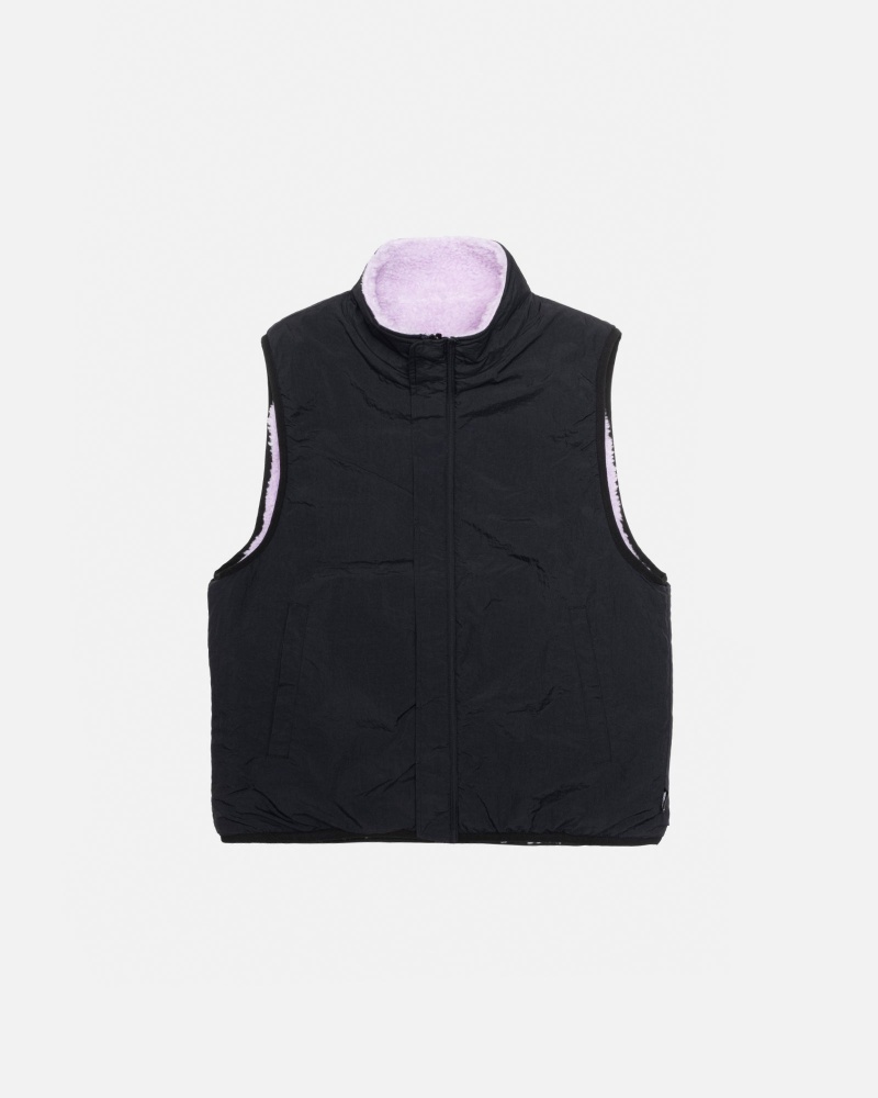 Gilet Stussy Sherpa Reversible  Lavanda | 46170-ORBH