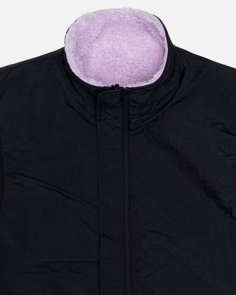 Gilet Stussy Sherpa Reversible  Lavanda | 46170-ORBH