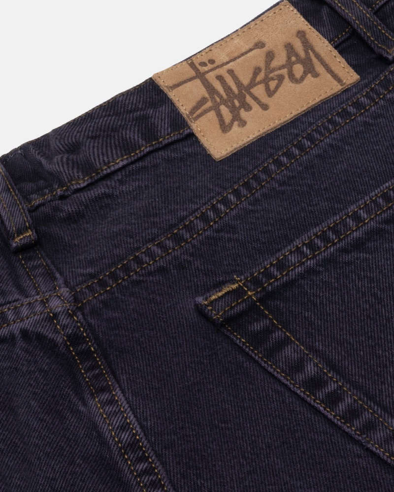 Jeans Stussy Big Ol' Denim Blu Marino | 08423-DTOH