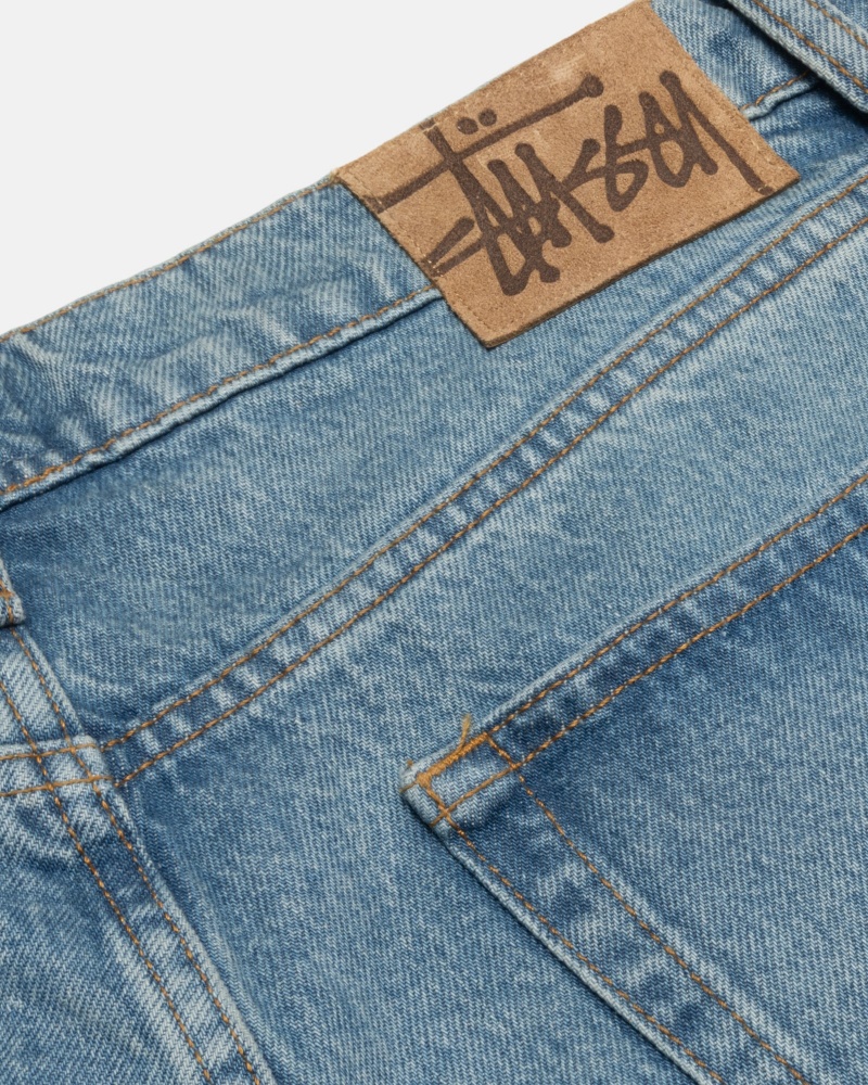 Jeans Stussy Big Ol' Denim Blu | 63908-QWDY