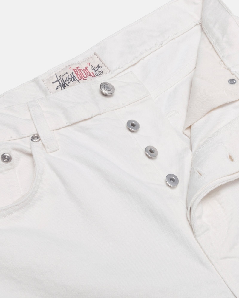 Jeans Stussy Big Ol' Overdyed Beige | 16730-YPSD