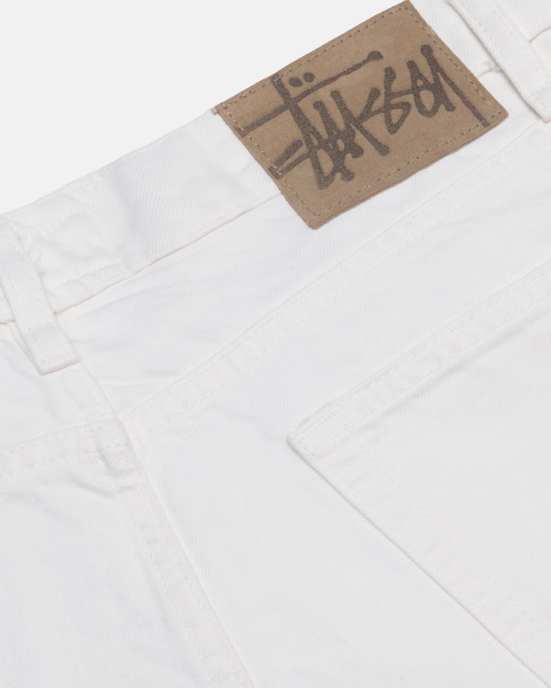 Jeans Stussy Big Ol' Overdyed Beige | 16730-YPSD