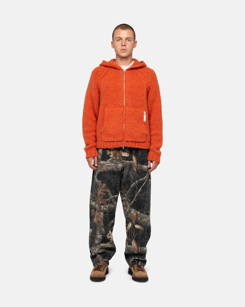 Jeans Stussy Big Ol' Realtree Edge Nere | 37820-PZYD