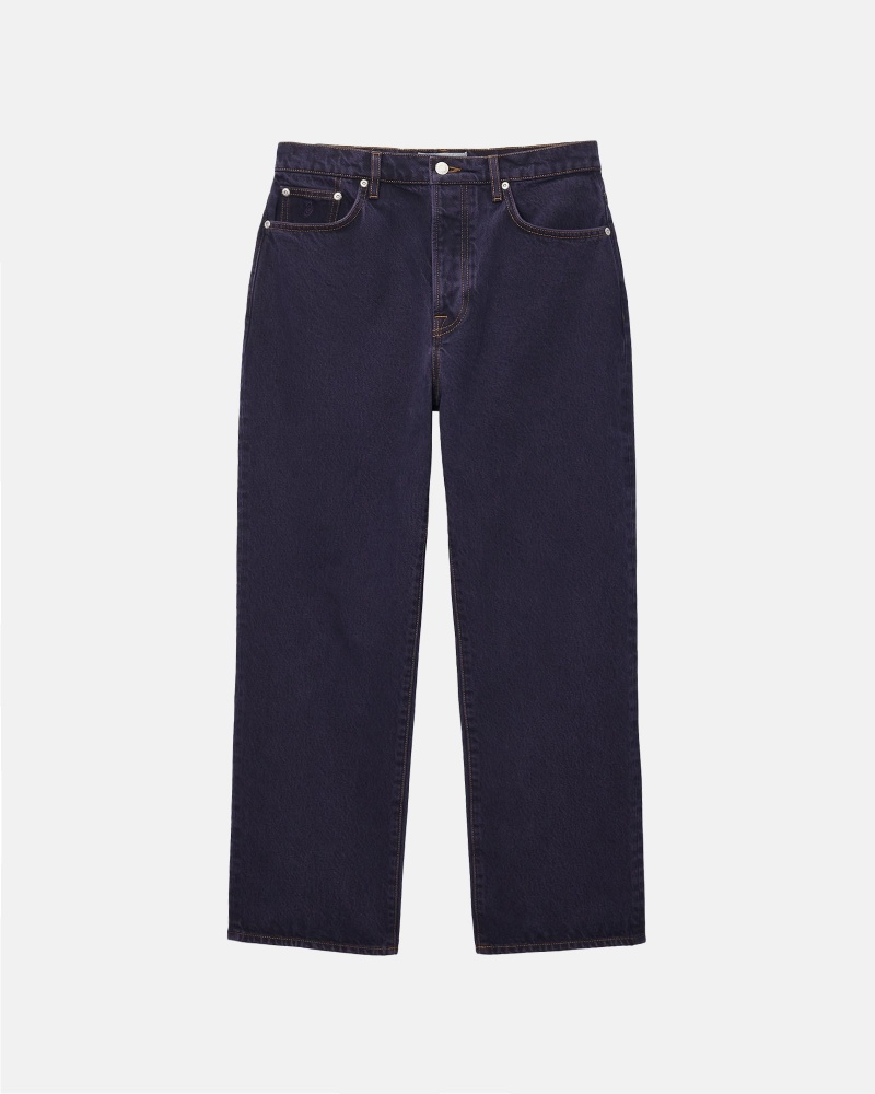 Jeans Stussy Classiche Denim Blu Marino | 30945-WMJT