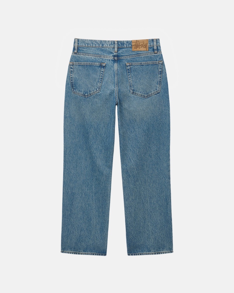 Jeans Stussy Classiche Denim Blu | 51278-KICO