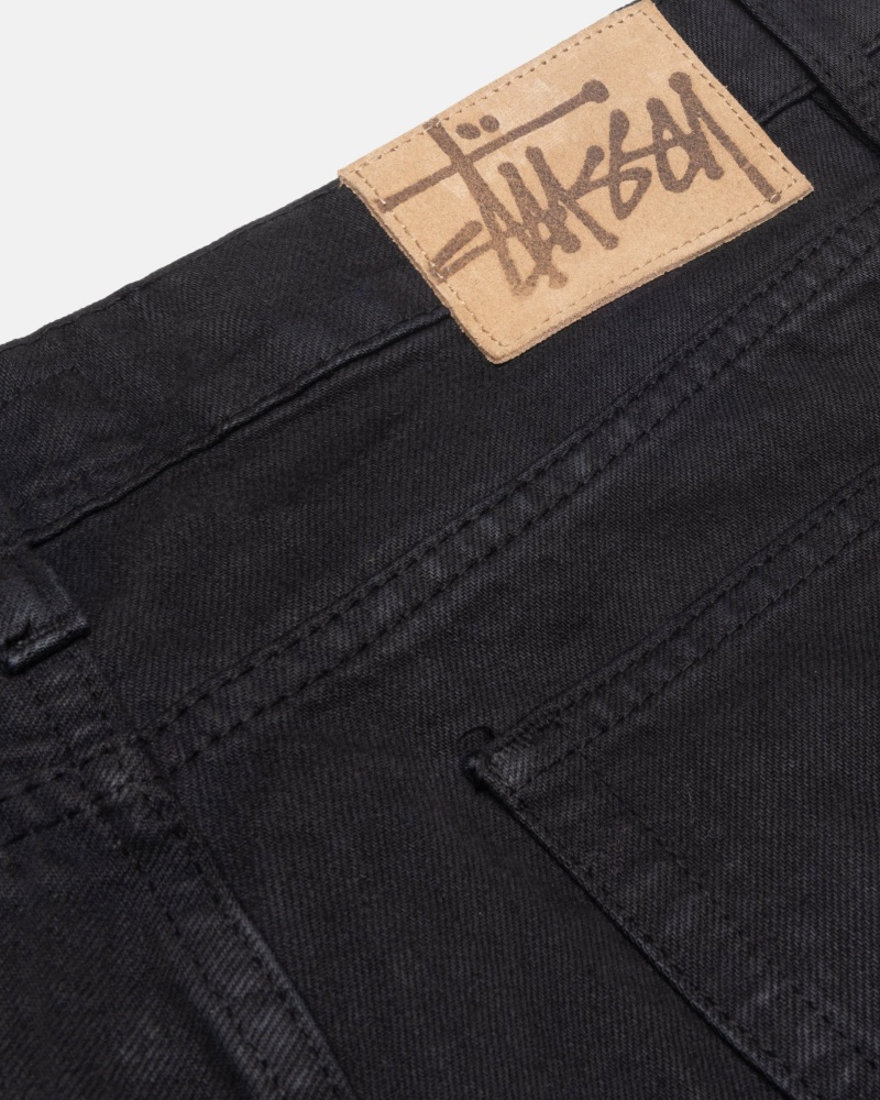 Jeans Stussy Classiche Overdyed Nere | 12869-RTFO