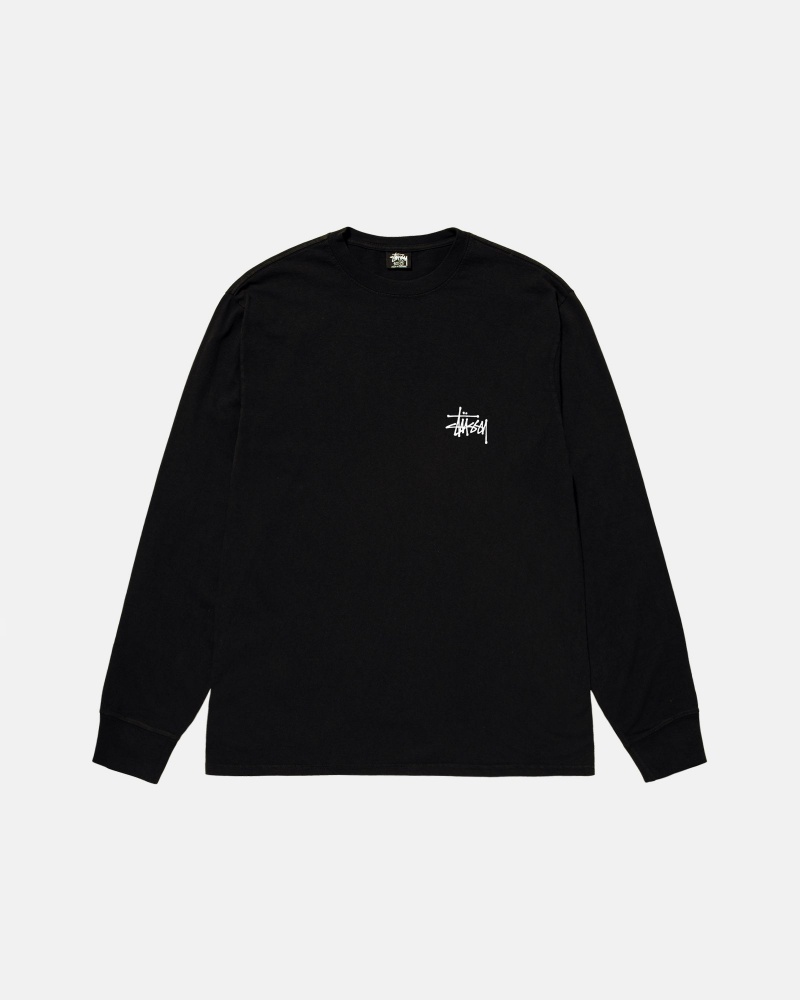 Magliette Stussy Basic Nere | 69834-SICK